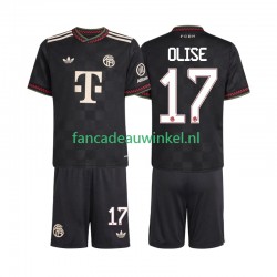FC Bayern München Wedstrijdshirt met Korting Michael Olise 17 3rd Kind 2025-26 Korte Mouw
