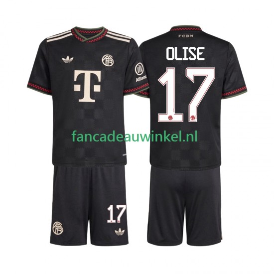 FC Bayern München Wedstrijdshirt met Korting Michael Olise 17 3rd Kind 2025-26 Korte Mouw