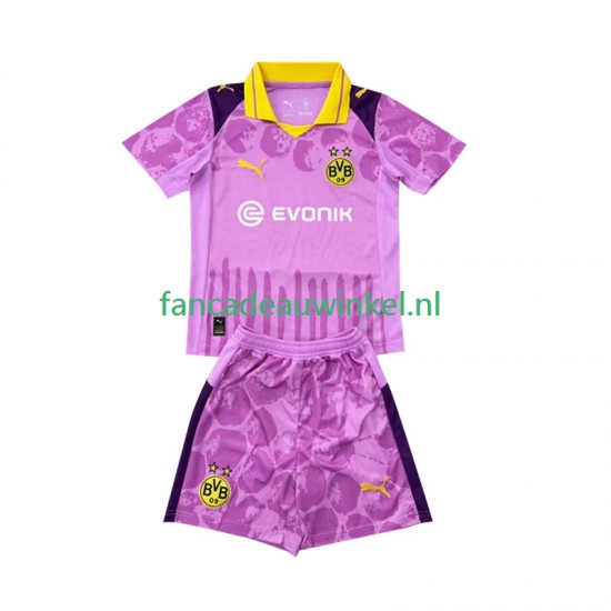 Borussia Dortmund Wedstrijdshirt met Korting FIFA CWC Keepersshirt Thuis Kind 2025 Korte Mouw