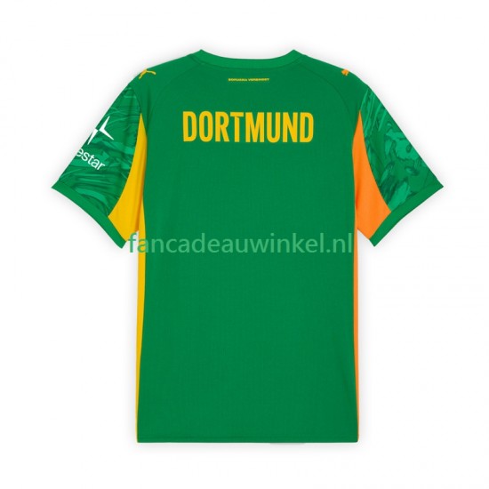 Borussia Dortmund Wedstrijdshirt met Korting Keepersshirt Thuis Heren 2025-26 Korte Mouw