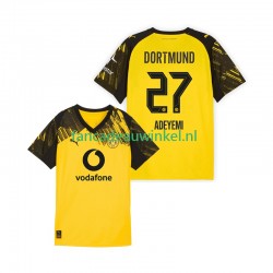 Borussia Dortmund Wedstrijdshirt met Korting Karim Adeyemi 27 Thuis Heren 2025-26 Korte Mouw