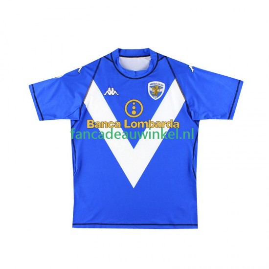 Wedstrijdshirt met Korting Brescia Calcio 2003 Retro Thuis Heren 2004 Korte Mouw