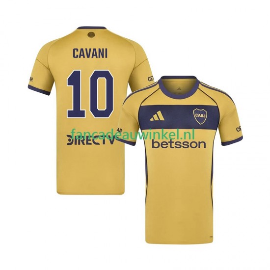CA Boca Juniors Wedstrijdshirt met Korting Edinson Cavani 10 Uit Heren 2025-26 Korte Mouw