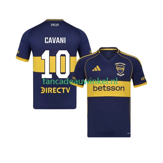 CA Boca Juniors Wedstrijdshirt met Korting Edinson Cavani 10 Thuis Heren 2025-26 Korte Mouw