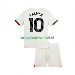 Chelsea Wedstrijdshirt met Korting Cole Palmer 10 Uit Kind 2025-26 Korte Mouw