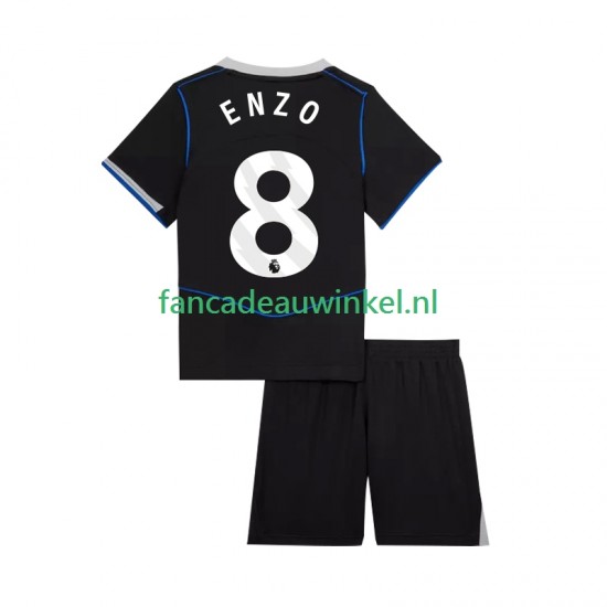 Chelsea Wedstrijdshirt met Korting Enzo Fernandez 8 3rd Kind 2025-26 Korte Mouw