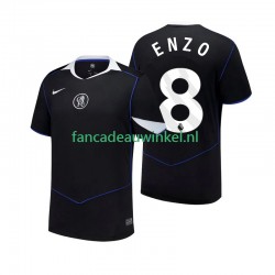 Chelsea Wedstrijdshirt met Korting Enzo Fernandez 8 3rd Heren 2025-26 Korte Mouw
