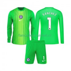 Chelsea Wedstrijdshirt met Korting Robert Sanchez 1 Keepersshirt Uit Kind 2025-26 Lange Mouw