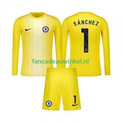Chelsea Wedstrijdshirt met Korting Robert Sanchez 1 Keepersshirt 3rd Kind 2025-26 Lange Mouw