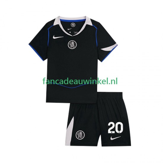 Chelsea Wedstrijdshirt met Korting Joao Pedro 20 3rd Kind 2025-26 Korte Mouw