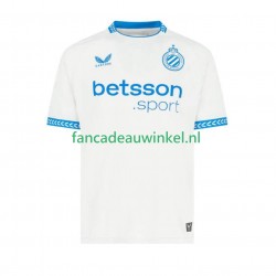 Club Brugge Wedstrijdshirt met Korting Uit Heren 2025-26 Korte Mouw