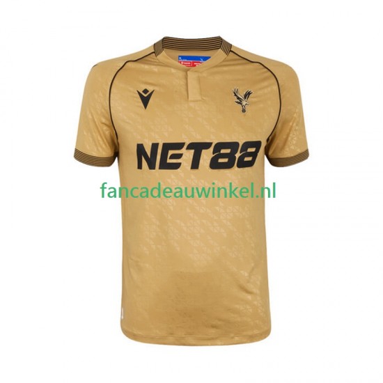 Crystal Palace Wedstrijdshirt met Korting Uit Heren 2025-26 Korte Mouw