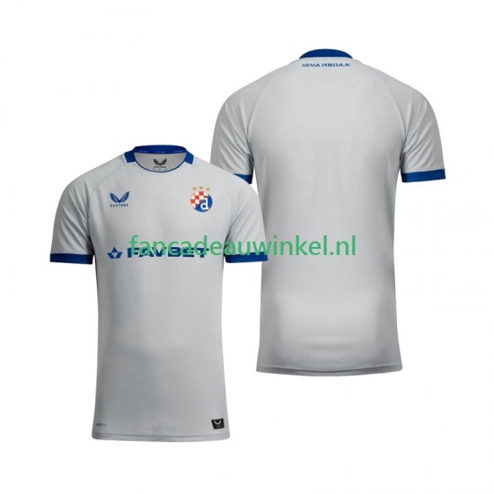 Dinamo Zagreb Wedstrijdshirt met Korting Uit Heren 2025-26 Korte Mouw