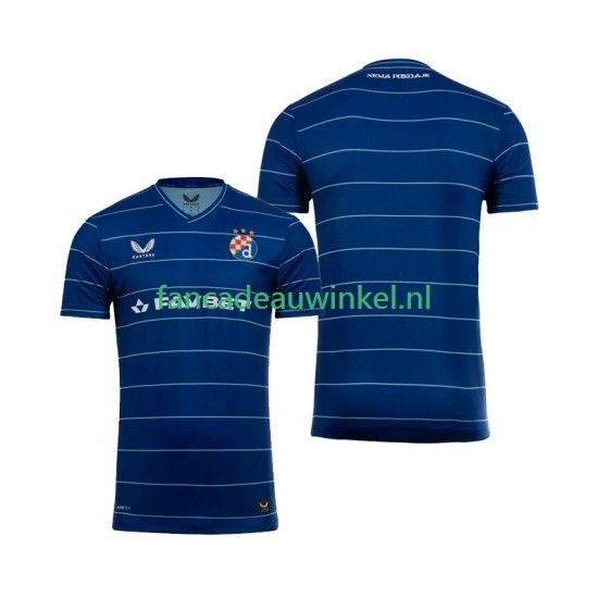 Dinamo Zagreb Wedstrijdshirt met Korting Thuis Heren 2025-26 Korte Mouw