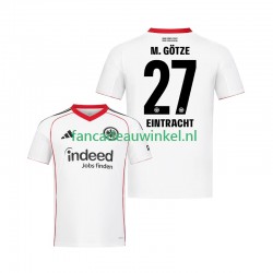 Eintracht Frankfurt Wedstrijdshirt met Korting Mario Gotze 27 Uit Heren 2025-26 Korte Mouw