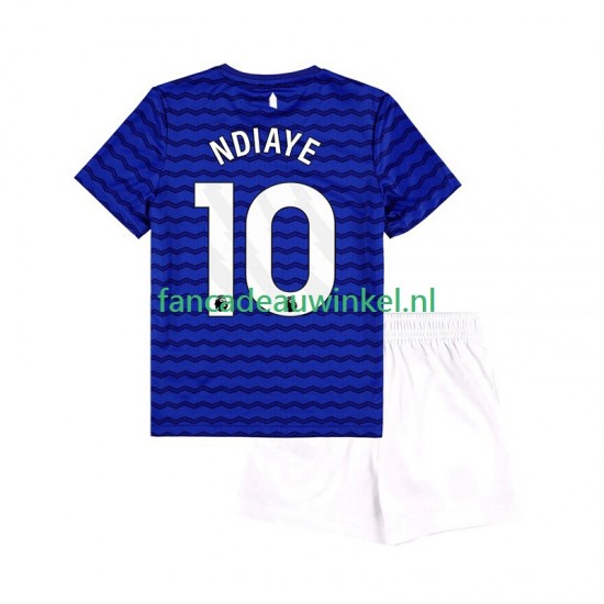 Everton Wedstrijdshirt met Korting Ndiaye 10 Thuis Kind 2025-26 Korte Mouw