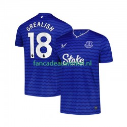Everton Wedstrijdshirt met Korting Jack Grealish 18 Thuis Heren 2025-26 Korte Mouw