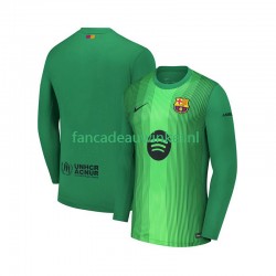 FC Barcelona Wedstrijdshirt met Korting Keepersshirt Thuis Heren 2025-26 Lange Mouw