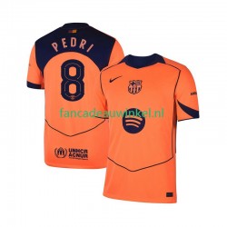 FC Barcelona Wedstrijdshirt met Korting Pedri 8 UCL 3rd Heren 2025-26 Korte Mouw