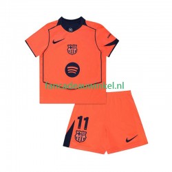 FC Barcelona Wedstrijdshirt met Korting Raphinha 11 UCL 3rd Kind Korte Mouw