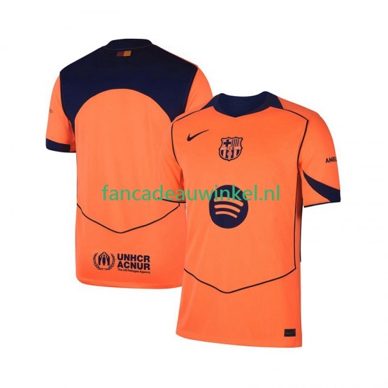 FC Barcelona Wedstrijdshirt met Korting 3rd Heren 2025-26 Korte Mouw