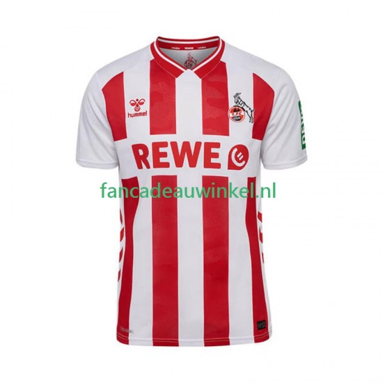 FC Köln Wedstrijdshirt met Korting Thuis Heren 2025-26 Korte Mouw