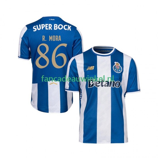FC Porto Wedstrijdshirt met Korting Rodrigo Mora 86 Thuis Heren 2025-26 Korte Mouw