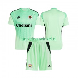 Wedstrijdshirt met Korting Fenerbahce Keepersshirt Uit Kind 2025-26 Korte Mouw