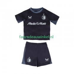Feyenoord Rotterdam Wedstrijdshirt met Korting Uit Kind 2025-26 Korte Mouw