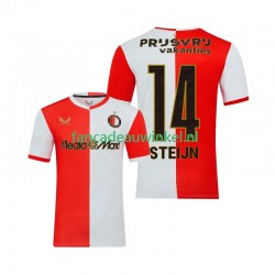 Feyenoord Rotterdam Wedstrijdshirt met Korting Sem Steijn 14 Thuis Heren 2025-26 Korte Mouw