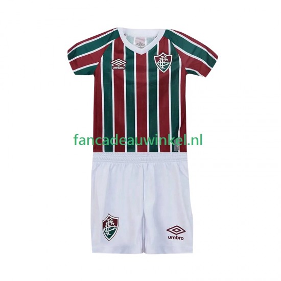 Fluminense Wedstrijdshirt met Korting Thuis Kind 2025-26 Korte Mouw