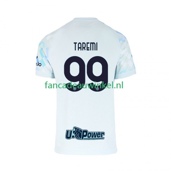 Inter Milan Wedstrijdshirt met Korting Mehdi Taremi 99 Uit Heren 2025-26 Korte Mouw