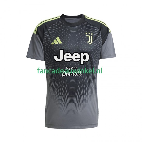 Juventus Wedstrijdshirt met Korting Keepersshirt Uit Heren 2025-26 Korte Mouw
