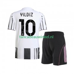 Juventus Wedstrijdshirt met Korting Kenan Yildiz 10 Thuis Kind 2025-26 Korte Mouw