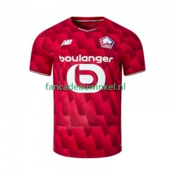 LOSC Lille Wedstrijdshirt met Korting Thuis Heren 2025-26 Korte Mouw