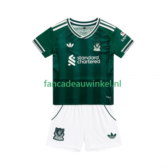 Liverpool Wedstrijdshirt met Korting 3rd Kind 2025-26 Korte Mouw