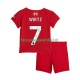 Liverpool Wedstrijdshirt met Korting Florian Wirtz 7 Thuis Kind 2025-26 Korte Mouw