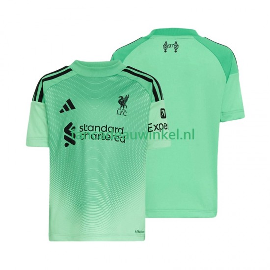 Liverpool Wedstrijdshirt met Korting Keepersshirt Thuis Heren 2025-26 Korte Mouw