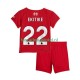 Liverpool Wedstrijdshirt met Korting Hugo Ekitike 22 Thuis Kind 2025-26 Korte Mouw