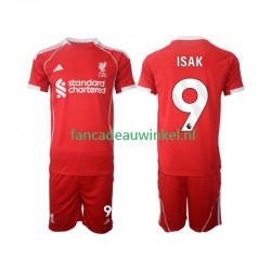 Liverpool Wedstrijdshirt met Korting ISAK 9 Thuis Kind 2025-26 Korte Mouw