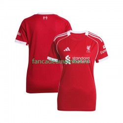 Liverpool Wedstrijdshirt met Korting Thuis Dames 2025-26 Korte Mouw