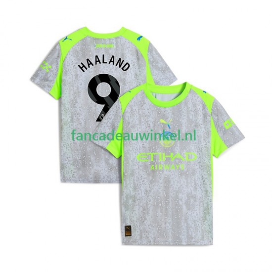 Manchester City Wedstrijdshirt met Korting Erling Haaland 9 3rd Heren 2025-26 Korte Mouw