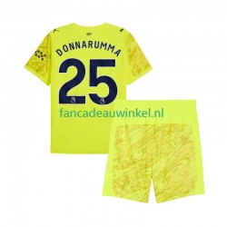 Manchester City Wedstrijdshirt met Korting Gianluigi Donnarumma 25 Keepersshirt 3rd Kind 2025-26 Korte Mouw