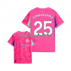 Manchester City Wedstrijdshirt met Korting Gianluigi Donnarumma 25 Keepersshirt Uit Heren 2025-26 Korte Mouw