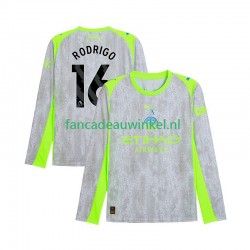 Manchester City Wedstrijdshirt met Korting Rodrigo Hernandez 16 3rd Heren 2025-26 Lange Mouw
