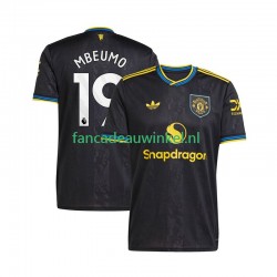 Manchester United Wedstrijdshirt met Korting Bryan Mbeumo 19 3rd Heren 2025-26 Korte Mouw