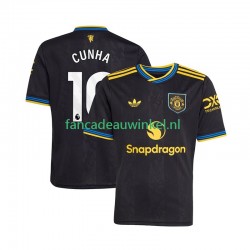 Manchester United Wedstrijdshirt met Korting Matheus Cunha 10 3rd Heren 2025-26 Korte Mouw