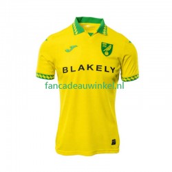 Norwich City Wedstrijdshirt met Korting Thuis Heren 2025-26 Korte Mouw