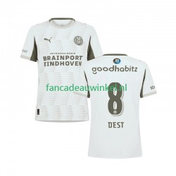 PSV Eindhoven Wedstrijdshirt met Korting Sergino Dest 8 3rd Heren 2025-26 Korte Mouw