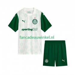 Palmeiras Wedstrijdshirt met Korting Uit Kind 2025-26 Korte Mouw
